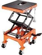 OEM Elevador Hidr&aacute;ulico Para Motocicletas, Capacidad De 350 Lb, Dise&ntilde;o De Tijera, 350 Lbs