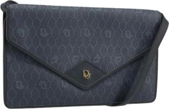 Dior Pre-owned Plastic Schoudertas - Dames - Vintage Schoudertas - Zwart - ONE Size - Leer - Vintage