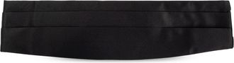 Giorgio Armani adjustable silk cummerbund - men - Silk - S - Black