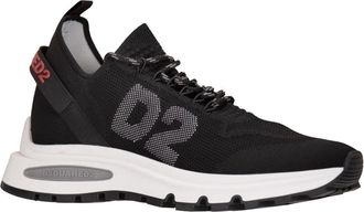 Dsquared2 Sneakers - Heren - Sneakers - Zwart - 46 EU - Leer - Schoenen