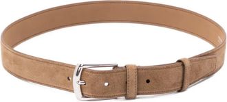 Prada Cintura in pelle scamosciata di vitello - Marrone