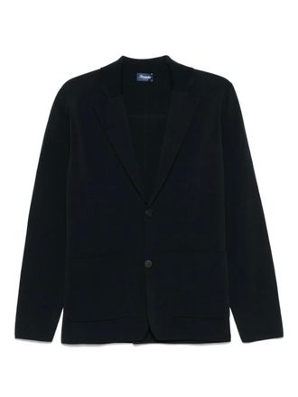 Drumohr ribbed blazer - Blue