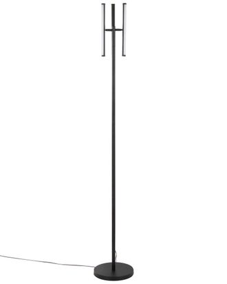 LumiSource Icicle 65In Modern Swivel Floor Lamp