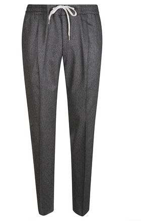 Pantaloni Torino Tailored Textured Virgin Wool-Blend Pants