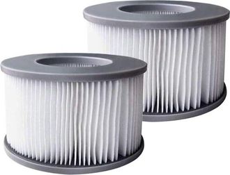 OEM 2 Filtros Para Jacuzzis Mspa, Para Piscinas Inflables, Cartucho De Filtro Y Bomba, Versi&oacute;n Mejorada Para Mspa, Todos Los Spas Actuales H327