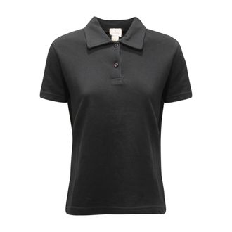 Trussardi Polo Shirt Collection Black Made in Italy