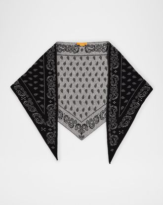 Guest In Residence The Wild Rag Cashmere Scarf