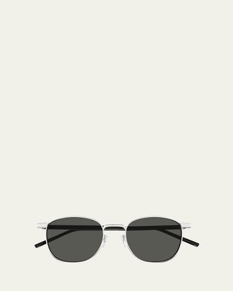 Saint Laurent Mens SL 747 Round Sunglasses