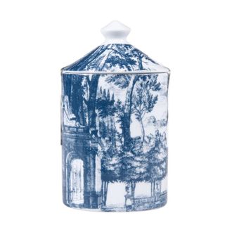 Fornasetti Fornasetti, Home, Dames, Blauw, ONE Size, Se Poi Kaars