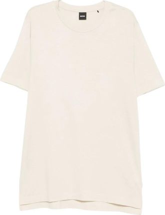HUGO BOSS T-shirts - Heren - T-shirts - Beige - XL - Tops