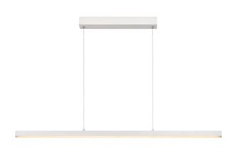 Lucide L&aacute;mpara colgante de metal con 1 led integrado, blanco