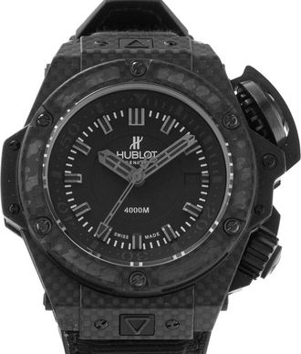Hublot Pre-owned Hublot Big Bang Matt Black Dial Mens Watch 731.QX.1140.RX