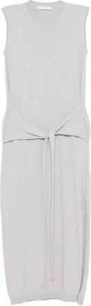 Christophe Lemaire Sleeveless Knotted Midi Dress