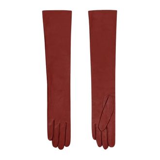 Cortana Jin Long Leather Gloves - female - Cortana - Gloves - Red - L - Accessories