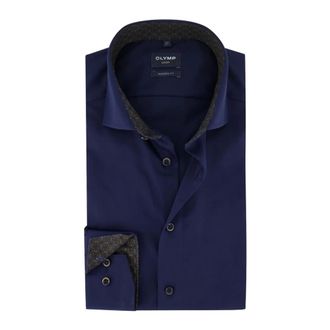 Olymp Olymp, Overhemden, Heren, Blauw, 5Xl, Katoen, Luxor Modern Fit Business Shirt