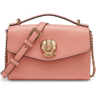 Karl Lagerfeld Chantaye Crossbody in Sun Coral at Nordstrom