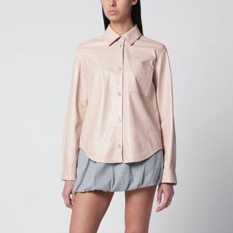 Loewe Light pink lamb nappa shirt