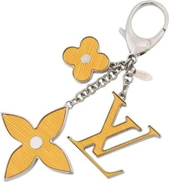 Louis Vuitton Pre-owned Accessories, female, Yellow, Size: ONE SIZE Pre-owned Epi Keyring