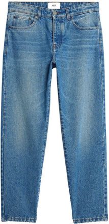 Ami mid-rise straight-leg jeans - men - Cotton - 33 - Blue