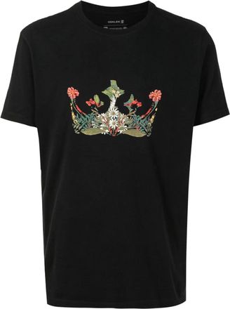 Osklen graphic-print cotton T-shirt - men - Cotton - M - Black