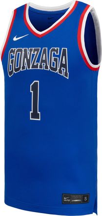 Nike Gonzaga Bulldogs Nike Mens College Replica Jersey in Blue | P32818J581GONZ-RYL