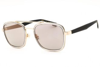 HUGO BOSS Gold Metal Frame Sunglasses - Gold
