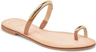 Dolce Vita Wink Slide Sandal in Saddle Leather at Nordstrom, Size 8.5