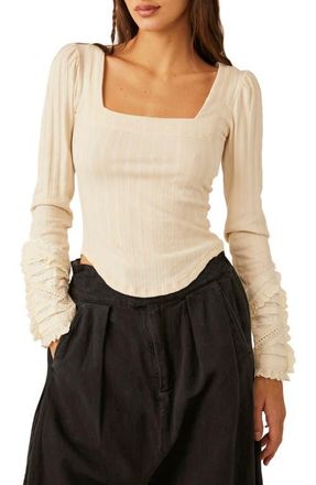 Free People Could I Love You More Top in Nilla Cream at Nordstrom, Size X-Small