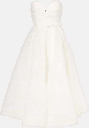 Rebecca Vallance Abito midi Bridal Willow in tulle
