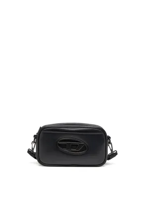 Diesel Holi-D-Camera bag in neoprene and PU - Crossbody Bags - Man - Black