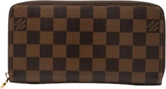 Louis Vuitton Pre-owned Wallets, female, Brown, Size: ONE SIZE Pre-owned Canvas Wallet