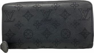Louis Vuitton Noir Long Wallet (Bi-Fold) (Pre-Owned)