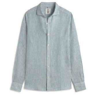 Ecoalf Alfredo Linen Stripes Shirt Hemd f&uuml;r Herren | grau