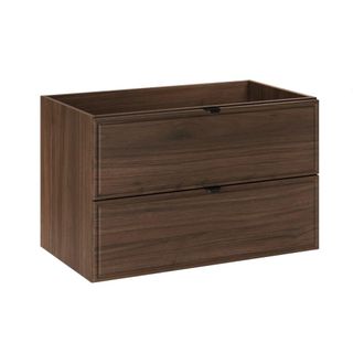 Petits Meubles Mueble tocador 80cm oscura paneles laminados madera