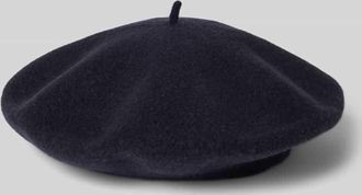 Loevenich Baskenmütze aus reiner Wolle in Dunkelblau, Größe 1