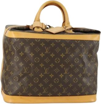 Louis Vuitton Pre-owned Weekend Bags, female, Brown, Size: ONE SIZE Pre-owned Vintage Canvas Weekend Bag