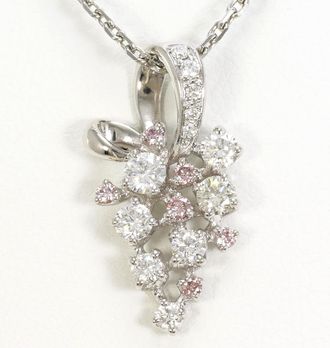 C&A Unbranded pink Platinum Platinum 850 Platinum 900 Necklace (Pre-Owned)