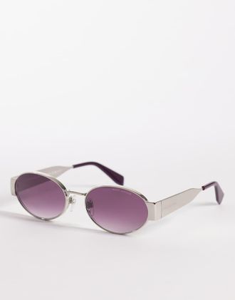 Marc Jacobs Marc Jacobs - Occhiali da sole ovali viola