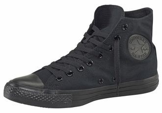 Converse Sneaker CONVERSE CHUCK TAYLOR ALL STAR HI Unisex Mono, Damen, Gr. 36,5, schwarz (schwarz, monochrome), Textil, Schuhe Sneaker