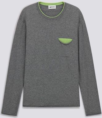 Gas Heren trui met ronde hals ARLO POCKET