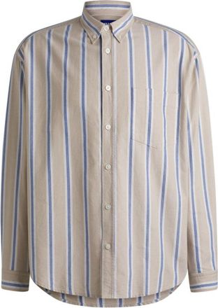 HUGO BOSS Oversize-fit button-down shirt in Oxford cotton