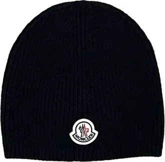 Moncler Hat Classic Logo Bonnet