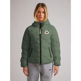 JACK1T Orb1T Hooded Jacket in Muted Olive at Nordstrom, Size X-Large
