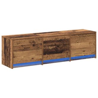 vidaXL Mueble De Tv 140 X 34 X 40 Cm Madera Vieja Madera De Ingenier&iacute;a Vidaxl