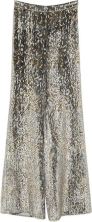 Forte_Forte Pantaloni ampi con stampa - Grigio