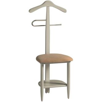 HERDASA Gal&aacute;n 361 Con Asiento En Beige Herrajes Cromado Satinado Lacado Vis&oacute;n, 105 Cm(alto)45 Cm(ancho)41 Cm(largo)