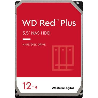 OEM Disco Duro Nas Wd Red Plus (3,5, 12 Tb, 512 Mb, 7200 Rpm, Sata 6 Gb/s)
