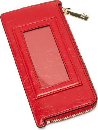 Frances Valentine Cher Leather Wallet in Red at Nordstrom