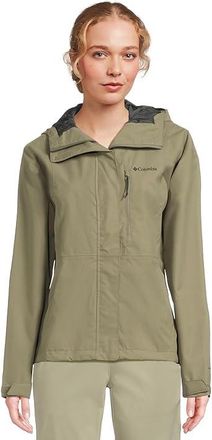 Columbia Hikeboundtm II Jacket Womens Coat Stone Green : XL, Polyester