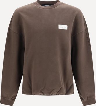 Jacquemus Le Sweatshirt Montaigne crewneck Sweatshirt Male XS